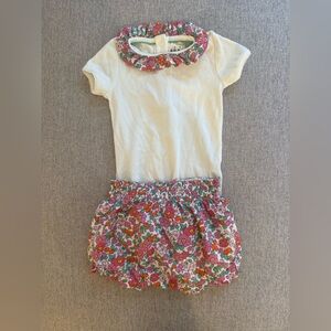 Boden Baby Onesie and Shorts
